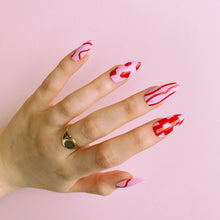 Load image into Gallery viewer, Pink &amp; Red Pick &amp; Mix Press On Nails

